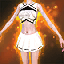 Dyeable Cheerleader Dress (Human Female)
