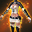 Dyeable Mooncloak Huntress Armor (High Elf Female)