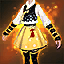 Golden Frost Blossom Hanbok (Castanic Female)