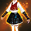 Sable Ice Blossom Hanbok (Human Female)