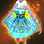 Turquoise Aurora Princess' Hanbok (Human Female)
