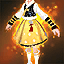 Golden Frost Blossom Hanbok (Elin)
