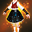 Sable Ice Blossom Hanbok (Elin)