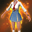 Sky Blue Academy Gear (High Elf Female)