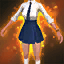 Navy Blue Academy Gear (High Elf Female)
