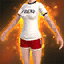 Red Gym Outfit GFriend (Human Female)