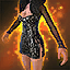 Dyeable Luxury Dress (Castanic Female)