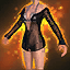 Gold Shimmer Bikini and Shirt (Elin)