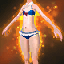 Skimpy Vintage Bikini (Elin)