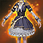 Navy Blue Military Uniform (High Elf Female)
