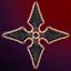 Dark Barbed Shuriken