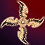 Golden Phoenix Shuriken