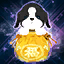 Stamp: Black Karma Puppy