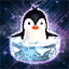 Stamp: Waddling Penguin