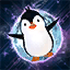 Stamp: Skidding Penguin