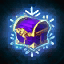 Purple New Year's Casket