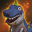 Flight: Ancient Mighty Frankensaurus Trex